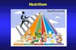 Nutrition. 2 Classes of Nutrients  Macronutrients –Carbohydrates = 4 cal/g –Proteins = 4 cal/g –Fats = 9 cal/g  Micronutrients –Vitamins = 0 cal/g –Minerals.