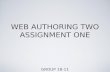 WEB AUTHORING TWO ASSIGNMENT ONE GROUP 18-11. is there TOO MUCH REALITY IN YOUR LIFE?