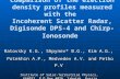 Comparison of the electron density profiles measured with the Incoherent Scatter Radar, Digisonde DPS-4 and Chirp-Ionosonde Ratovsky K.G., Shpynev* B.G.,