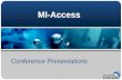 1 MI-Access Conference Presentations. 2 MI-Access Assessment Basics Assessment Basics.