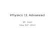 Physics 11 Advanced Mr. Jean May 28 th, 2012. The plan: Video clip of the day Wave Interference patterns Index of refraction Slit & Double Slit interference.