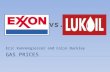 Eric Kannengieszer and Colin Buckley.  Our objective was to run a series of tests involving gas prices  Exxon vs. Lukoil  Pennsylvania vs. New Jersey.