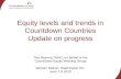 Equity levels and trends in Countdown Countries Update on progress Ties Boerma, WHO, on behalf of the CountDown Equity Working Group Women Deliver, Washington.