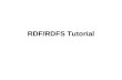 RDF/RDFS Tutorial. Introduction The Resource Description Framework (RDF) is recommended by the World Wide Web Consortium (W3C) to model meta-data about.