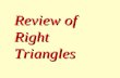 Review of Right Triangles. Find the Geometric mean between 4 and 25.