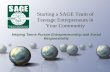 Helping Teens Pursue Entrepreneurship and Social Responsibility Starting a SAGE Team of Teenage Entrepreneurs in Your Community.