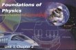 Unit 1, Chapter 2 Foundations of Physics Physics World1.