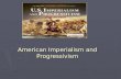 American Imperialism and Progressivism. What is Imperialism? Page 21 ► Root word is Empire. ► An empire is a powerful nation with powerful leadership.