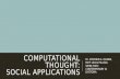 COMPUTATIONAL THOUGHT: SOCIAL APPLICATIONS Dr. STEPHEN A. OGDEN, BCIT Liberal Studies WEEK TWO: CONTEMPORARY AI DYSTOPIA.