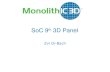MonolithIC 3D  Inc. Patents Pending SoC 9 th 3D Panel Zvi Or-Bach.