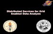 Distributed Services for Grid Enabled Data Analysis Distributed Services for Grid Enabled Data Analysis.