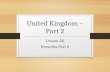 United Kingdom – Part 2 Lesson 20 Proverbs Part 2.
