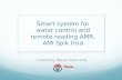 Smart system for water control and remote reading AMR, AMI Spik Insa Created by Marjan Kotorcevik.