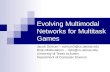 Evolving Multimodal Networks for Multitask Games Jacob Schrum – schrum2@cs.utexas.edu Risto Miikkulainen – risto@cs.utexas.edu University of Texas at Austin.