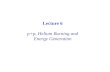 Lecture 6 p+p, Helium Burning and Energy Generation.