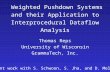 Weighted Pushdown Systems and their Application to Interprocedural Dataflow Analysis Thomas Reps University of Wisconsin GrammaTech, Inc. Joint work with.
