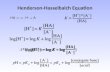Henderson-Hasselbalch Equation HA H + + A -. Titration Curve for a Weak Acid or Base.