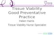 Tissue Viability Good Preventative Practice Helen Harris Tissue Viability Nurse Specialist.
