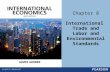 Chapter 8 International Trade and Labor and Environmental Standards.