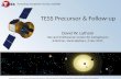 Transiting Exoplanet Survey Satellite May contain MIT, LL, GSFC, OSC proprietary information and be subject to U.S. Government Export Laws; U.S. recipient.