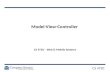 CS 4720 Model-View-Controller CS 4720 – Web & Mobile Systems.