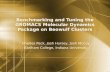 Benchmarking and Tuning the GROMACS Molecular Dynamics Package on Beowulf Clusters Charles Peck, Josh Hursey, Josh McCoy Earlham College, Indiana University.