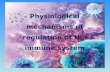 Physiological mechanisms of regulation of the immune system.