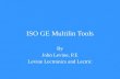 ISO GE Multilin Tools By John Levine, P.E Levine Lectronics and Lectric.