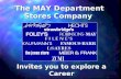 The MAY Department Stores Company Invites you to explore a Career in Retail.