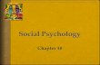 1. Focuses in Social Psychology 2 Social psychology scientifically studies how we think about, influence, and relate to one another. “We cannot live for.