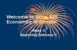 Welcome to Econ 325 Economics of Gender Week 3 Beginning February 5.