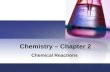 Chemistry – Chapter 2 Chemical Reactions Section 1: Chemical Formulas and Equations.