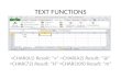 ms excel Text Functions 3