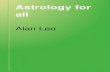Astrology for All- alan leo