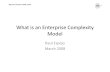 Enterprise Complexity Model VE