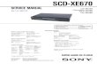 SCD-XE670 Service Manual