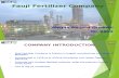 Presentation on Fauji Fertilizer company Pakistan