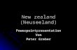 New zealand (Neuseeland) PowerpointpresentationVon Peter Greber.