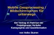 Mobile Geoprocessing / Bildschirmkarten für unterwegs Ein Vortrag im Rahmen der Projektgruppe Vertiefer Kartographie und Geoinformation von Heiko Stumm.