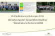 Multiplikatorenschulungen 2015 Umsetzung der Gesamtkonzeption Waldnaturschutz ForstBW.