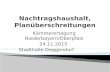 Kämmerertagung Niederbayern/Oberpfalz 24.11.2015 Stadthalle Deggendorf.