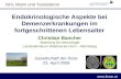 Www.lknoe.at Endokrinologische Aspekte bei Demenzerkrankungen im fortgeschrittenen Lebensalter Christian Bancher Abteilung für Neurologie Landesklinikum.