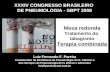 XXXIV CONGRESSO BRASILEIRO DE PNEUMOLOGIA - SBPT 2008 Luiz Fernando F. Pereira Coordenador da Residência de Pneumologia do H. Clínicas e dos Serviços de.
