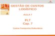 GESTÃO DE CUSTOS LOGÍSTICO AULA 7 PLT Cap. 7 Custos Transportes Rodoviários.
