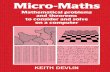 Keith Devlin, Micro-Maths= Mathematical problems and theorems to consider and solve on a computer (1984)