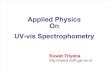 Applied Physics on Spectroscopy