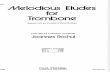 Book1- Melodious Etudes for Trombone