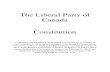 Liberal Party of Canada Constitution (2014)