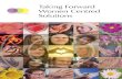 Taking Forward Women Centred Solutions