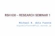 MELJUN CORTES Research Seminar 1 Introductory Lectures Research Seminar 1